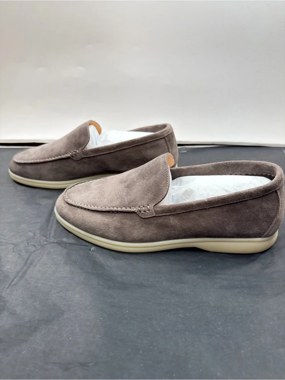 NIB Miramonti Light Dune Loafers